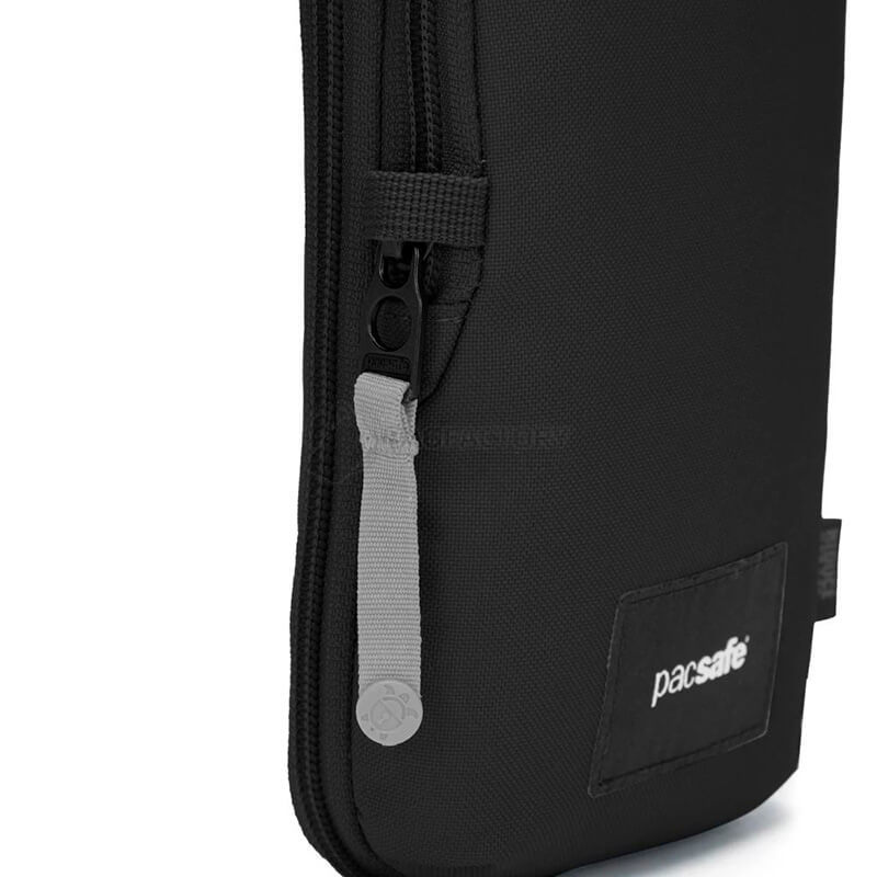 Сумка через плече антизлодій Pacsafe GO Tech Crossbody 4 ст. захисту 0.2л Чорний (35175130)