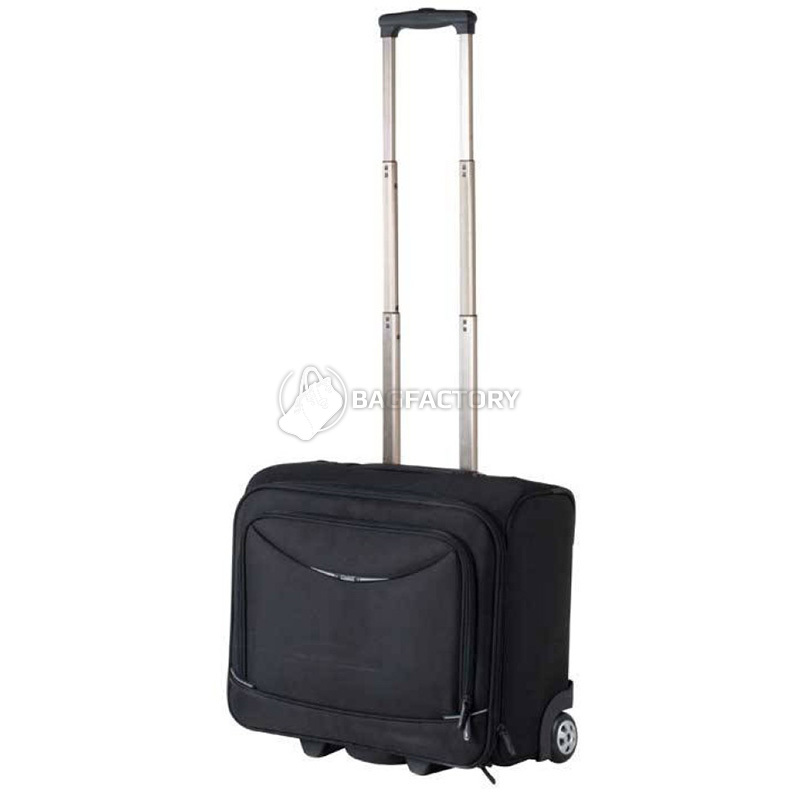 Кейс-пілот на колесах CrisMa з відділенням для ноутбука Чорний (6028303)