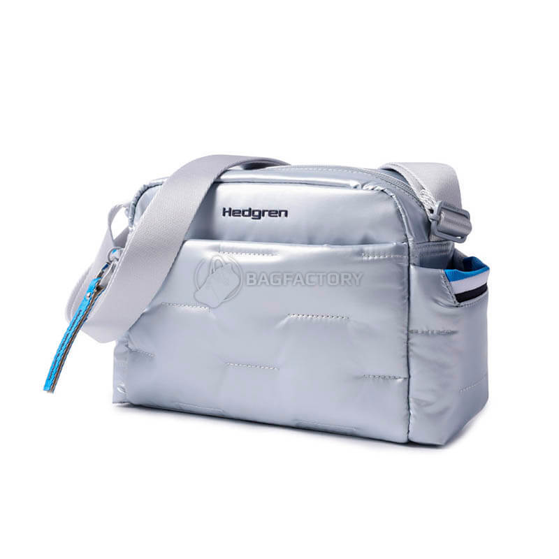 Жіноча сумка через плече Hedgren Cocoon Cosy Shoulder Bag 3.89 л Pearl Blue (HCOCN02/871-02)