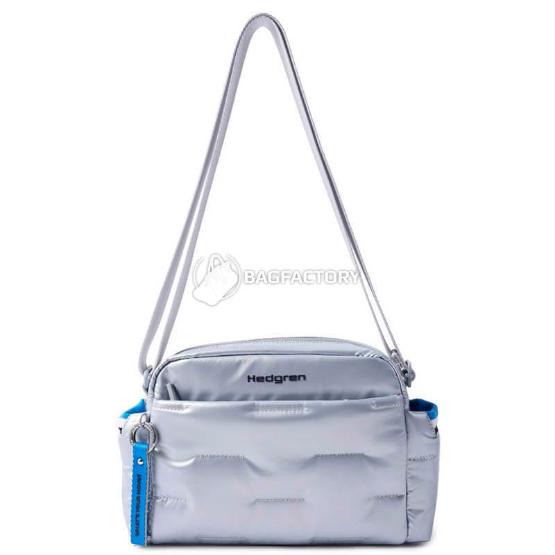 Жіноча сумка через плече Hedgren Cocoon Cosy Shoulder Bag 3.89 л Pearl Blue (HCOCN02/871-02)