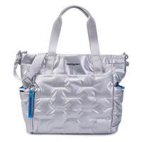 Жіноча сумка Hedgren Cocoon Puffer Tote Bag 15.71л Pearl Blue (HCOCN03/871-02)