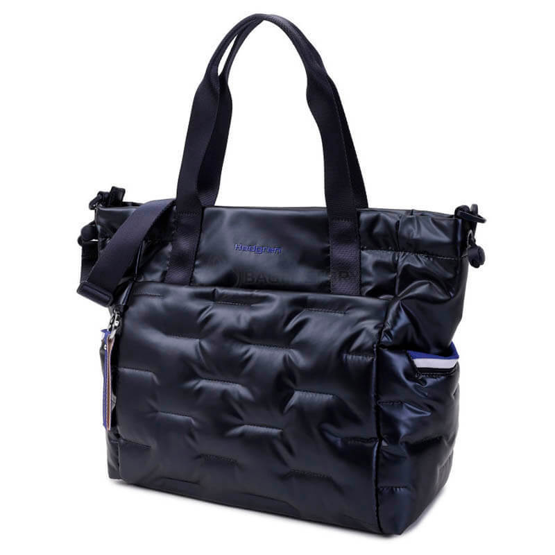 Жіноча сумка Hedgren Cocoon Puffer Tote Bag 15.71л Peacoat Blue (HCOCN03/870-02)