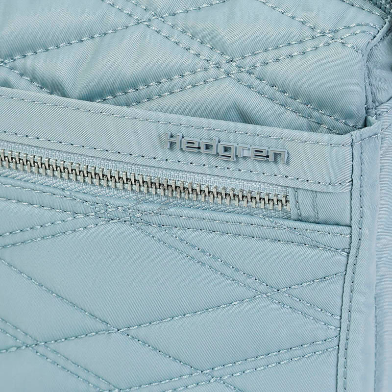 Жіноча сумка через плече Hedgren Inner City Eye 3.5 л Pearl Blue Quilt (HIC176/868-09)
