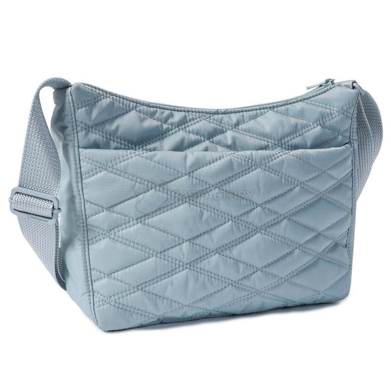 Жіноча сумка Hedgren Inner City Harper’s S 4.9 л Pearl Blue Quilt (HIC01S/868-09)