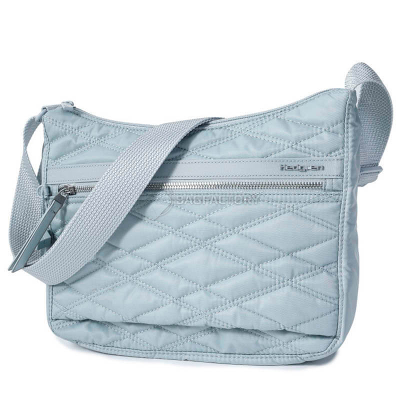 Жіноча сумка Hedgren Inner City Harper’s S 4.9 л Pearl Blue Quilt (HIC01S/868-09)