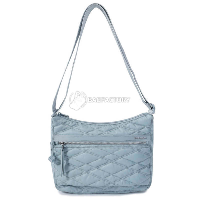 Жіноча сумка Hedgren Inner City Harper’s S 4.9 л Pearl Blue Quilt (HIC01S/868-09)