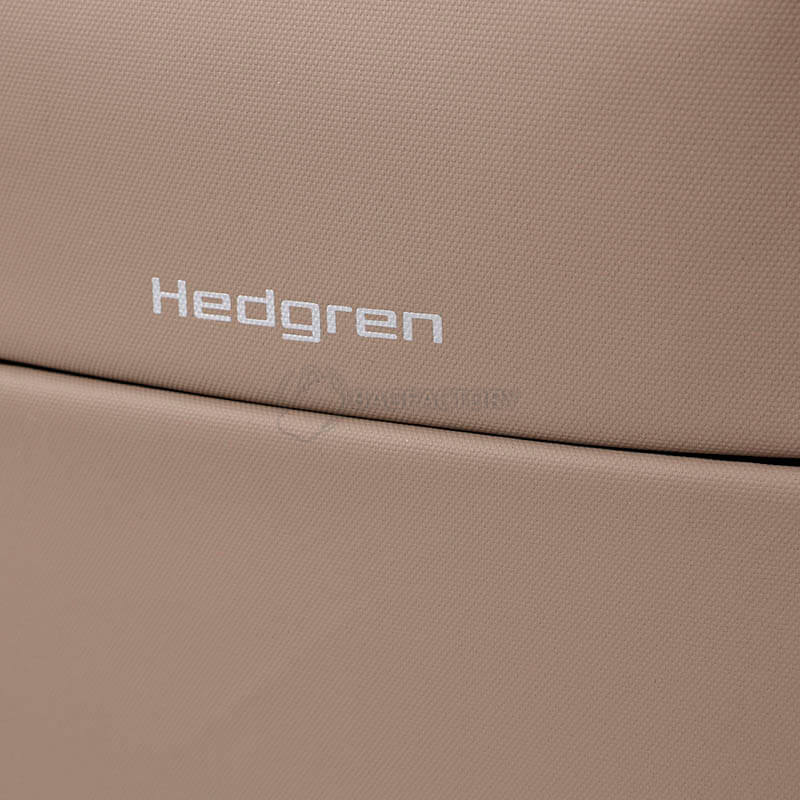 Міський рюкзак Hedgren Commute Rail 24л з дощовиком Vintage Taupe (HCOM05/877-21)