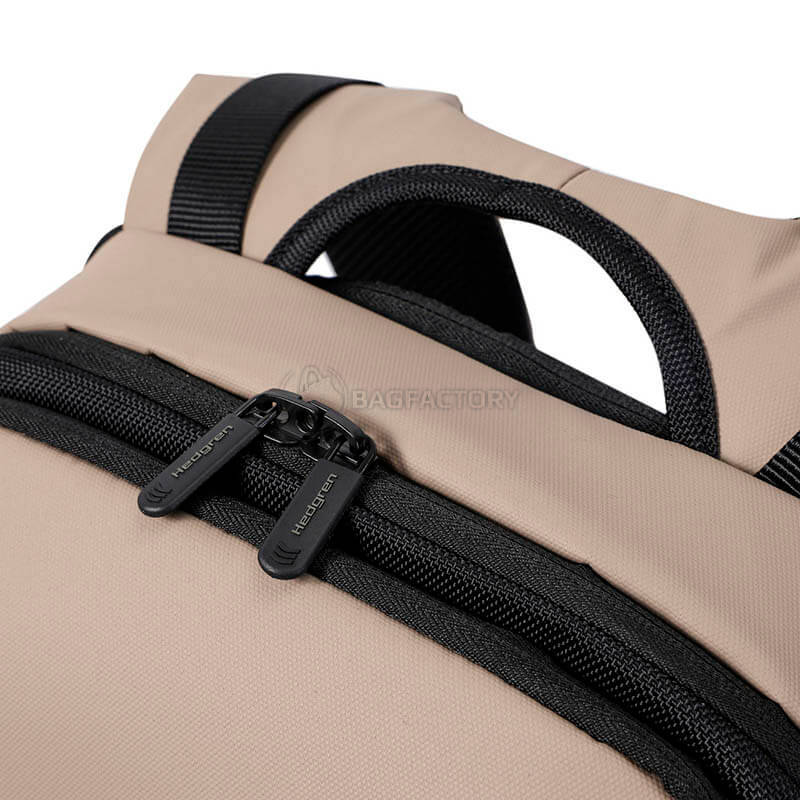 Міський рюкзак Hedgren Commute Rail 24л з дощовиком Vintage Taupe (HCOM05/877-21)