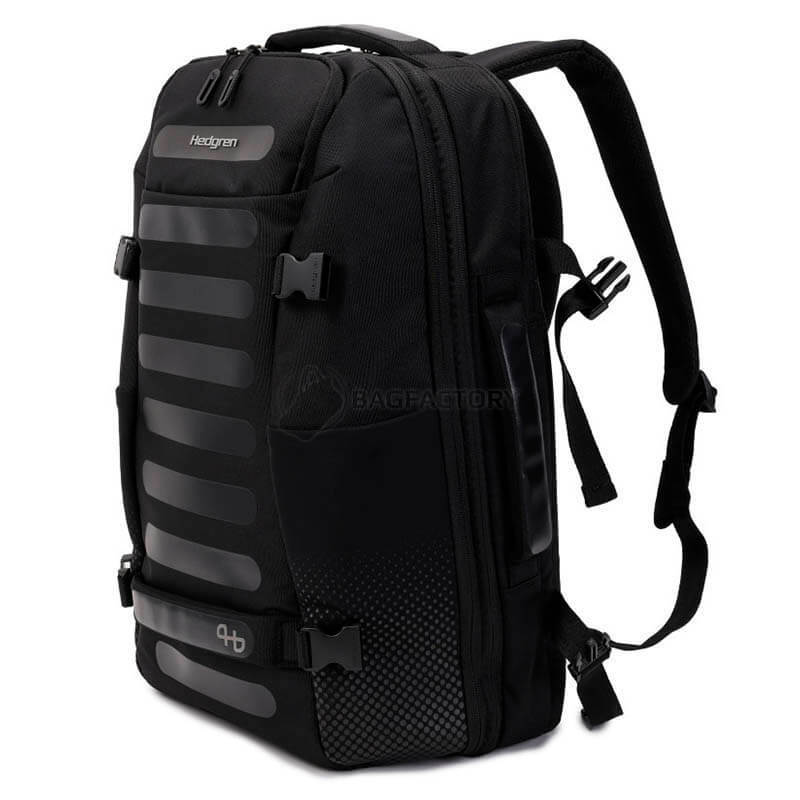 Рюкзак для подорожей Hedgren Comby Trip L 36л з розширенням Black (HCMBY10/003-01)