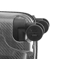 Валіза на 4-х колесах Roncato We Are Glam Deluxe 90/104 л Сірий (5962/0162)