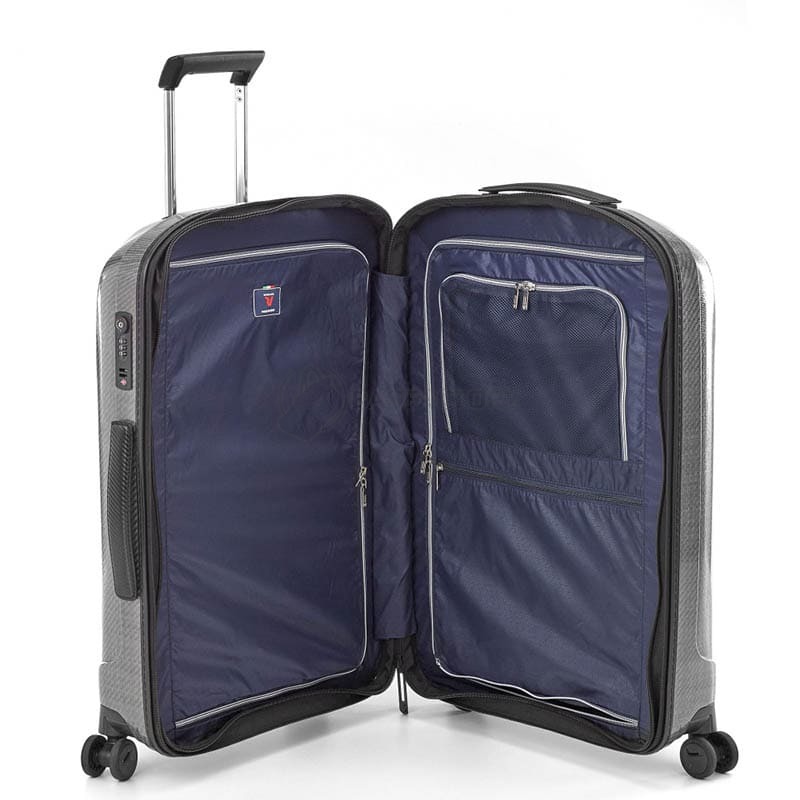 Валіза на 4-х колесах Roncato We Are Glam Deluxe 90/104 л Сірий (5962/0162)