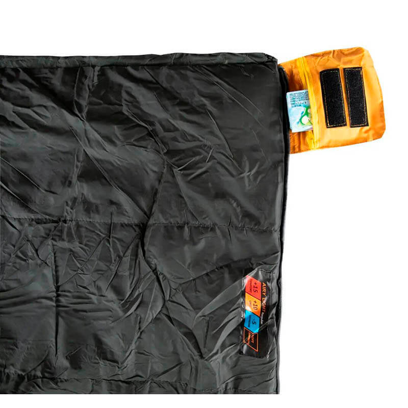 Спальний мішок Tramp Airy Light Yellow/Grey 190/80 см лівий (UTRS-056-L)