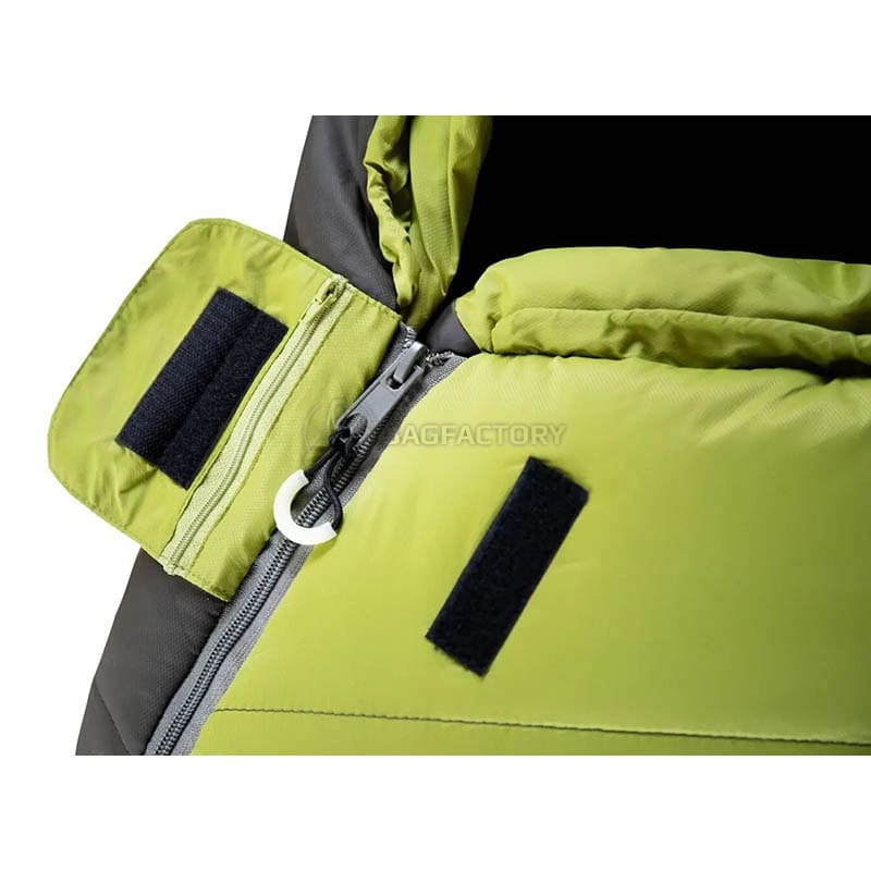 Спальний мішок Tramp Fjord Regular Green/Grey 200/80-50 см лівий (UTRS-094R-L)