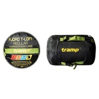 Спальний мішок Tramp Fjord Regular Green/Grey 200/80-50 см лівий (UTRS-094R-L)