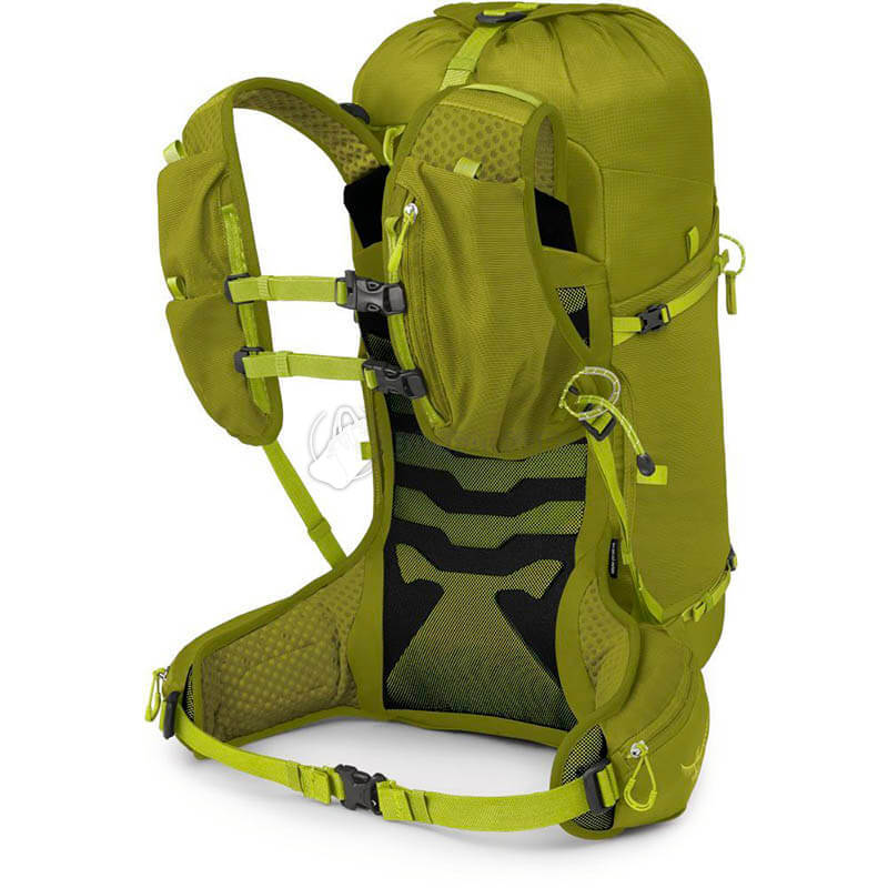 Туристичний рюкзак Osprey Talon Velocity 30 Matcha Green/Lemongrass S/M (009.3657)
