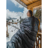 Спальний мішок пуховий Turbat Nox 400 Grey/Cheddar Orange 195 см (012.005.0393)