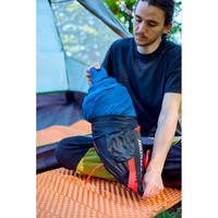 Спальний мішок Trimm Travel Mid. Blue 195 R (001.009.0313)