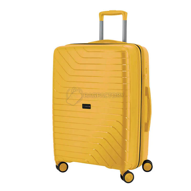 Валіза на 4-х колесах Swissbrand Eden S 43/49л Yellow (DAS302506)