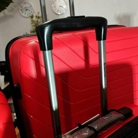 Валіза на 4-х колесах Swissbrand Eden M 78/90л Red (DAS302516)