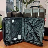Валіза на 4-х колесах Swissbrand Eden L 115/132л Charcoal (DAS302514)