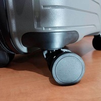 Валіза на 4-х колесах Swissbrand Eden L 115/132л Charcoal (DAS302514)
