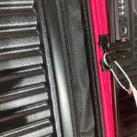 Валіза на 4-х колесах Swissbrand Nara S 43/49л Black/Red (DAS302539)