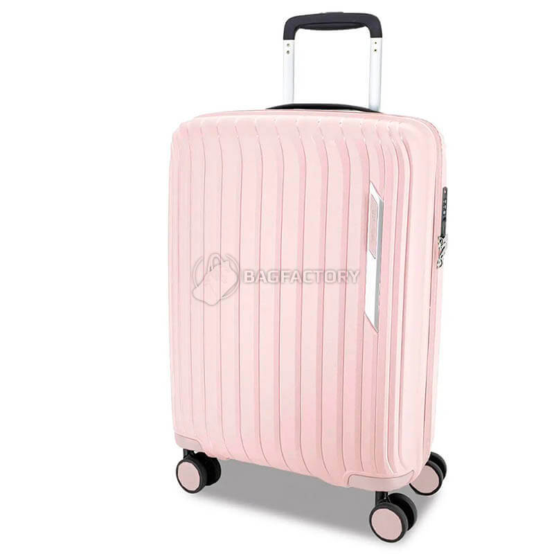 Валіза на 4-х колесах Swissbrand Narberth L 105л Light Pink (DAS302548)