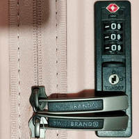 Валіза на 4-х колесах Swissbrand Narberth L 105л Light Pink (DAS302548)