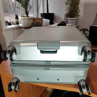 Валіза на 4-х колесах Swissbrand Rome M 110/126л Silver (DAS302558)