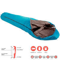 Спальний мішок Grand Canyon Fairbanks 190 -4°C Caneel Bay Left (DAS302746)