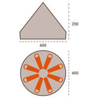 Намет восьмимісний Grand Canyon Indiana 8 Capulet Olive (DAS302742)