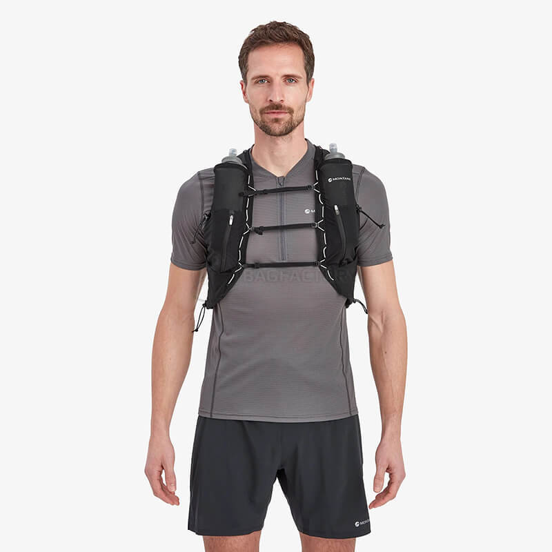 Спортивний рюкзак-жилет Montane Gecko Vp+ L Black (PGEVPBLAN15)