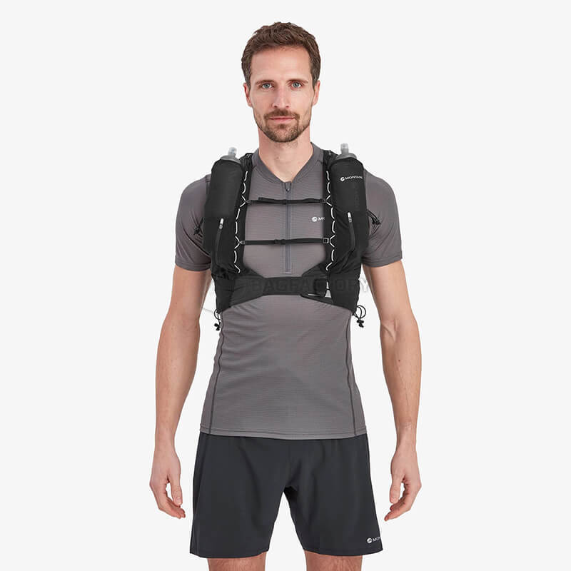 Спортивний рюкзак-жилет Montane Gecko Vp 12+ L Black (PGP12BLAN15)