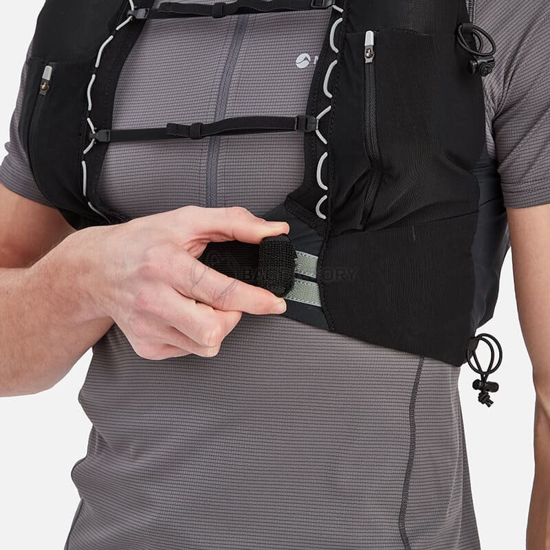 Спортивний рюкзак-жилет Montane Gecko Vp 12+ M Black (PGP12BLAM15)