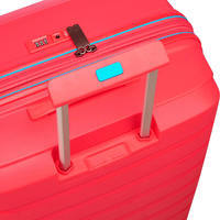 Валіза на 4-х колесах Roncato Butterfly 111/129л Коралова з блакитним (418181/21)