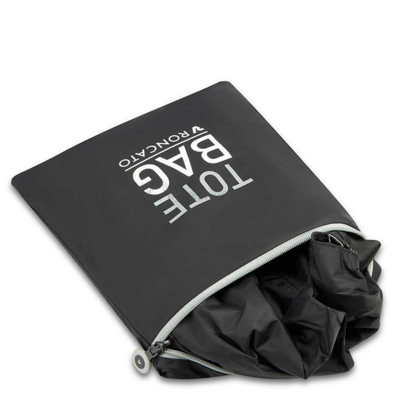 Сумка складана шопер Roncato Compact ручна поклажа 19л Чорний (412013/81)