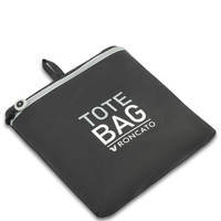 Сумка складана шопер Roncato Compact ручна поклажа 19л Чорний (412013/81)