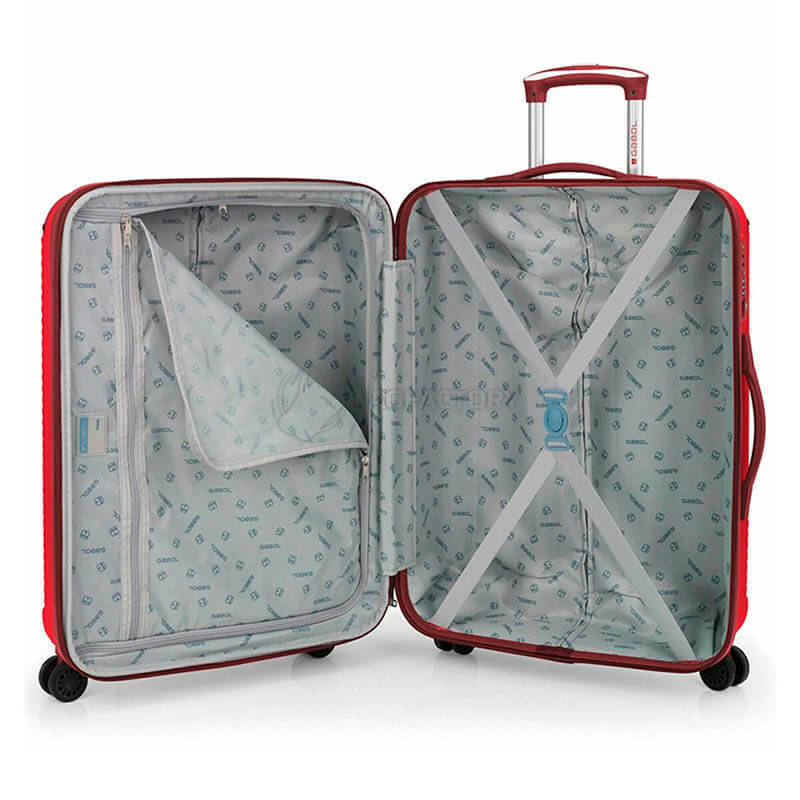 Валіза на 4-х колесах Gabol Balance XP M 69/77.9л Red (930684)