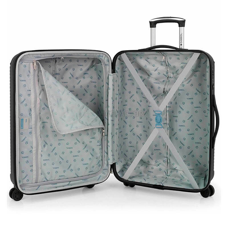 Валіза на 4-х колесах Gabol Balance XP M 69/77.9л Grey (930690)