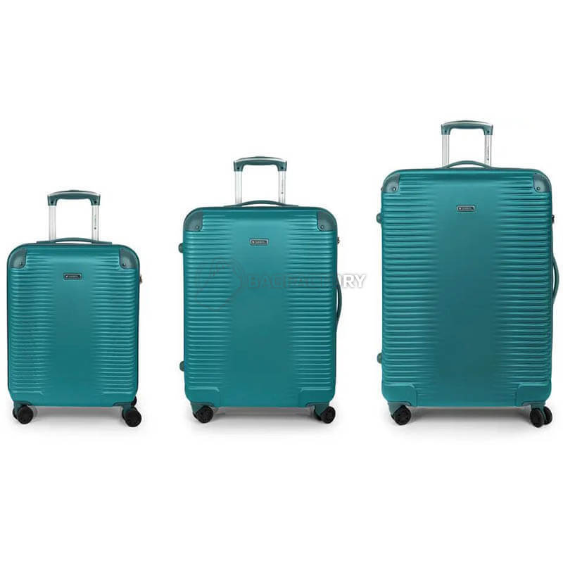 Валіза на 4-х колесах Gabol Balance XP L 112/118.7л Turquoise (930694)