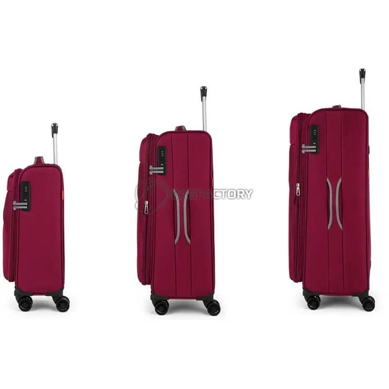 Валіза на 4-х колесах Gabol Zambia L 105л Burgundy (924641)