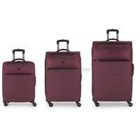 Валіза на 4-х колесах Gabol Florida L 80/96.6л Dark red (930715)