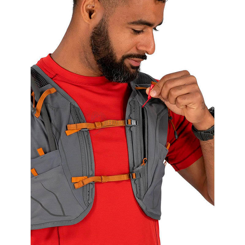 Спортивний рюкзак Osprey Duro 6 Phantom Grey/Toffee Orange L (009.3605)