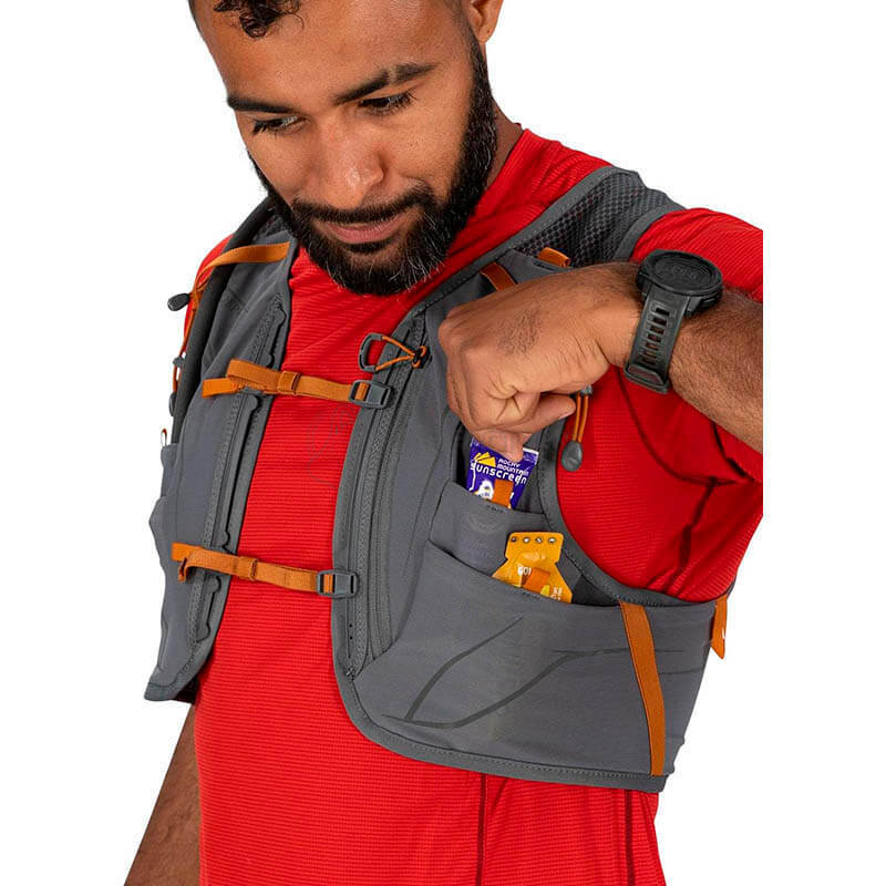 Спортивний рюкзак Osprey Duro 6 Phantom Grey/Toffee Orange L (009.3605)