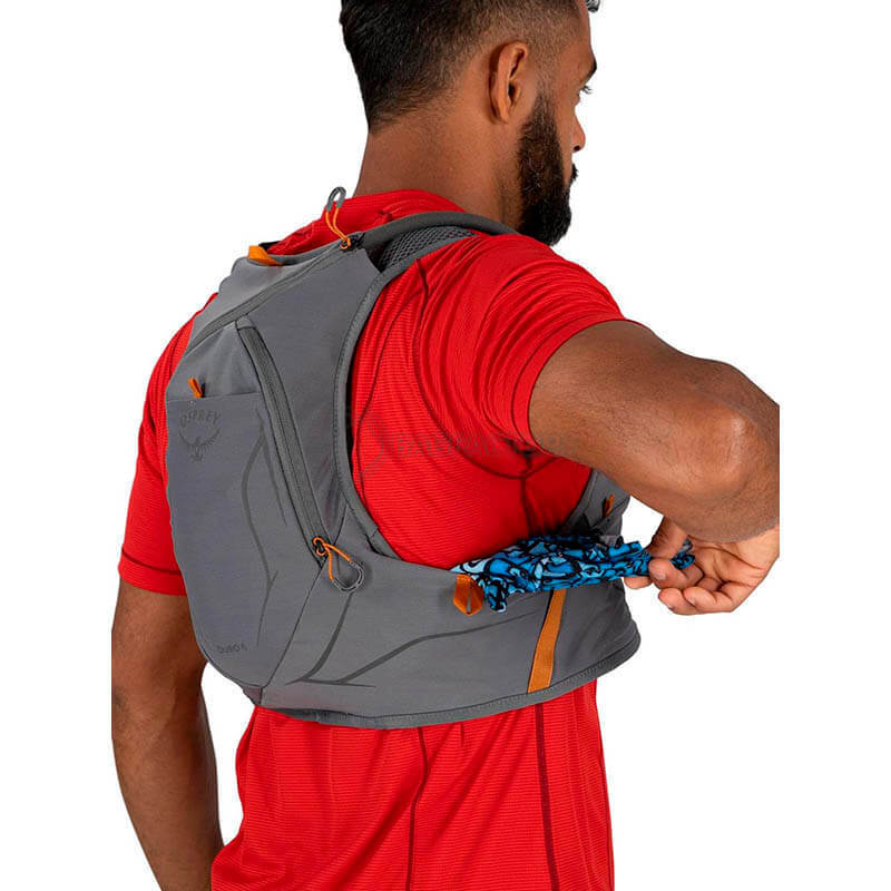 Спортивний рюкзак Osprey Duro 6 Phantom Grey/Toffee Orange L (009.3605)