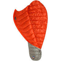 Спальний мішок Big Agnes Pluton UL 40 (850 DownTek) Long Gray/Pumpkin Left 198см (021.0212)