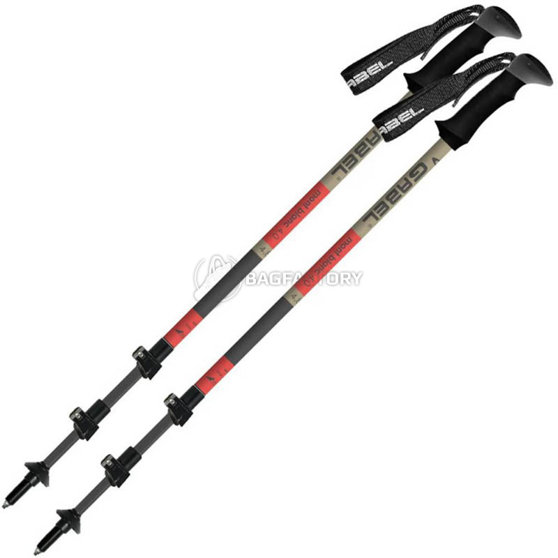 Трекінгові палиці Gabel Mont Blanc FL 4.0 Red 66-142 см (034.0036)