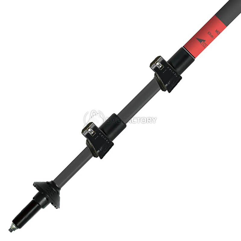 Трекінгові палиці Gabel Mont Blanc FL 4.0 Red 66-142 см (034.0036)