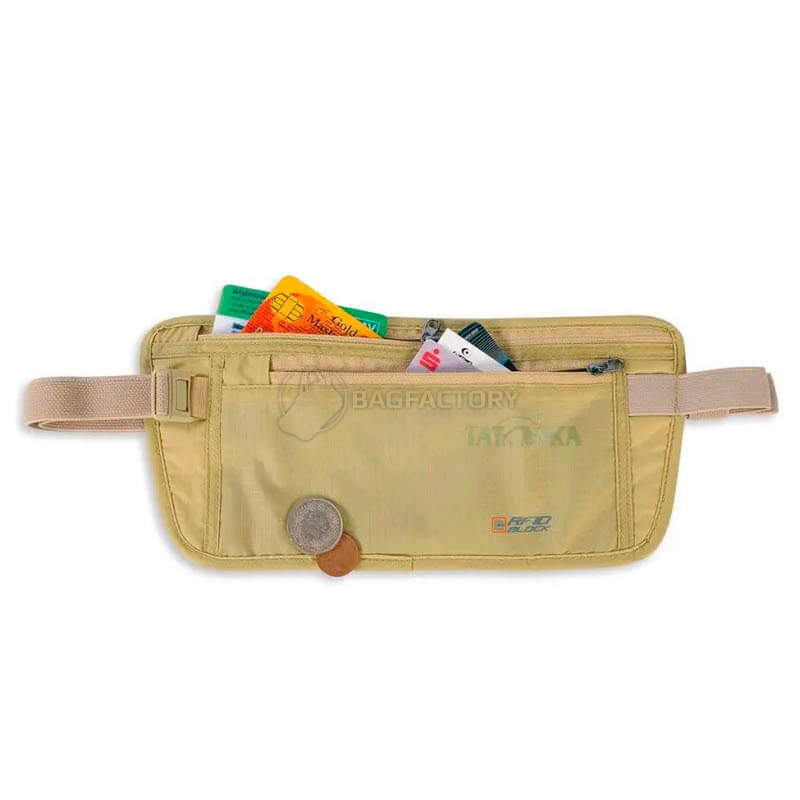 Гаманець натільний Tatonka Skin Moneybelt Int. RFID B Natural (TAT 2947.225)