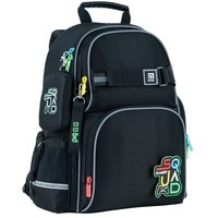 Шкільний рюкзак Kite Education 702 SQUAD Чорний 13.25л (K24-702M-3)
